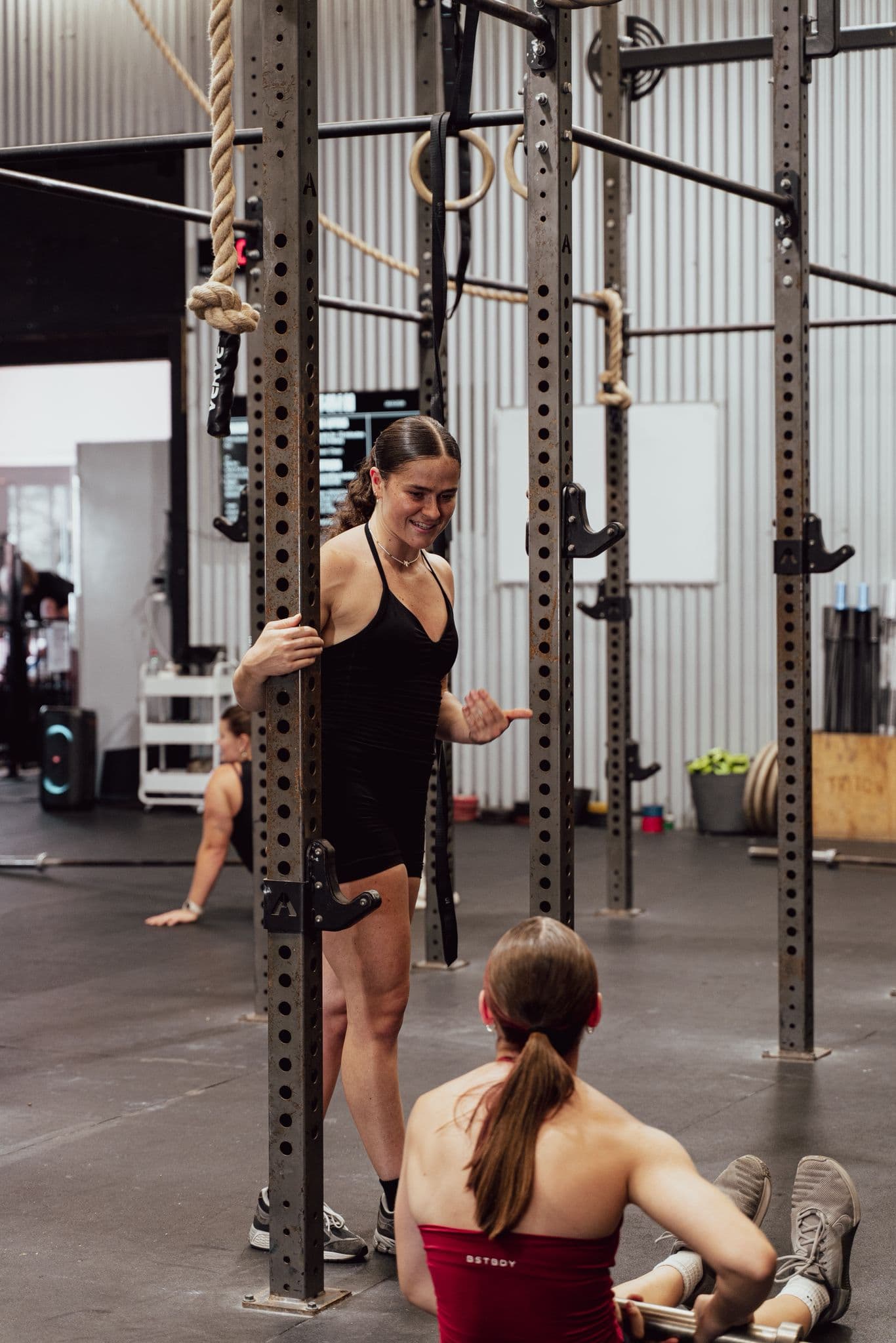 Dayna Manderson coaching at WITHIN